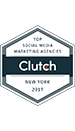 Clutch 2017 Social Media Award